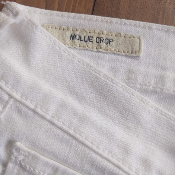 Lucky Brand White Cropped Jeans - Picture 3 of 14